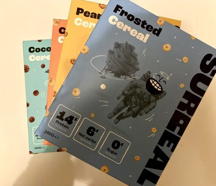 Review of the Surreal Cereal range of breakfast cereals