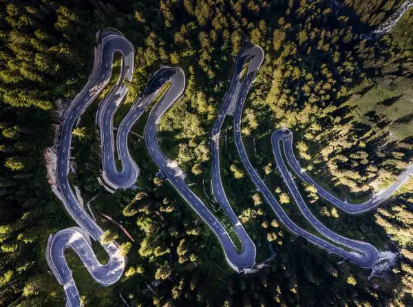 cycling on a road bike