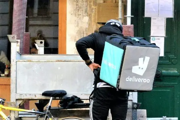 Deliveroo Rider in the UK