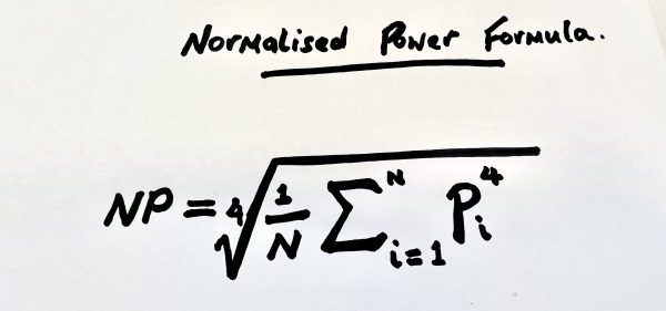 What is normalised power formula