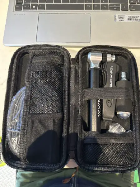 velo-tool essentials large carry case opened